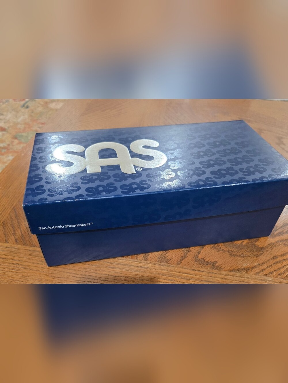 SAS Allegro Lusso Croc-Embossed Strappy Sandals With Box - Picture 6 of 7